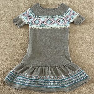 Gray Justice Sweater Dress Size 12